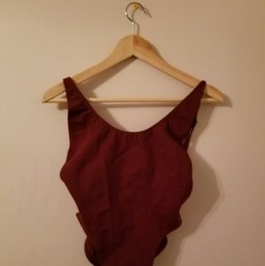 Wine tank bodysuit